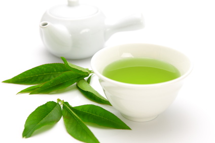 'Sencha' steeped green tea